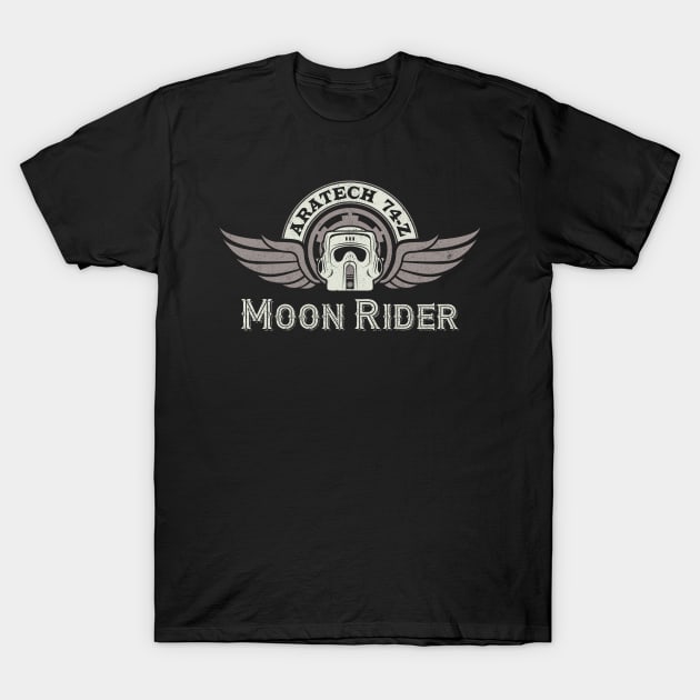 Aratech 74-Z Moon Rider T-Shirt by LeftCoast Graphics